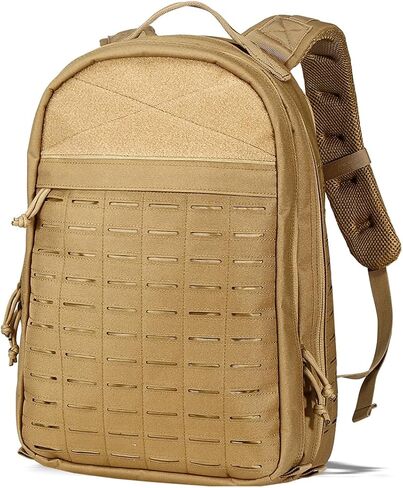vAv YAKEDA Military Tactical Backpack for Men Army 3 Day Assault Pack 35L Large Molle Hiking Backpack (Tan) in Saudi Arabia