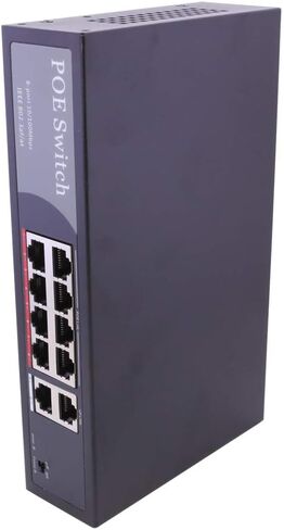 محول شبكة PoE 10/100m حاقن الطاقة 8 منافذ + 2 منفذ طاقة عبر إيثرنت in Saudi Arabia