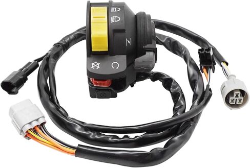 M MATI Left Handlebar Switch Start Stop Kill Headlight for Arctic Cat DVX 400 2006-2008 3509-011 in Saudi Arabia