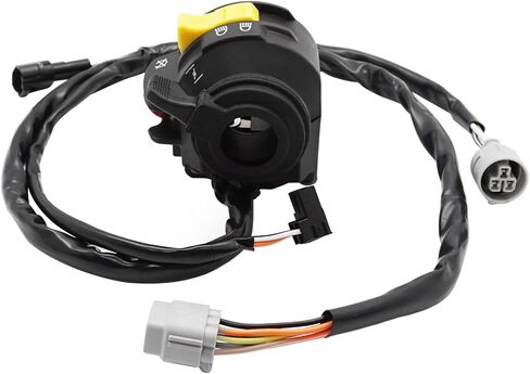 M MATI Left Handlebar Switch Start Stop Kill Headlight for Arctic Cat DVX 400 2006-2008 3509-011 in Saudi Arabia