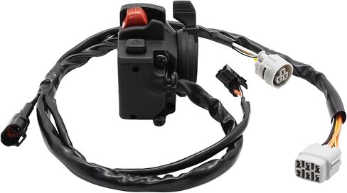 M MATI Left Handlebar Switch Start Stop Kill Headlight for Arctic Cat DVX 400 2006-2008 3509-011 in Saudi Arabia