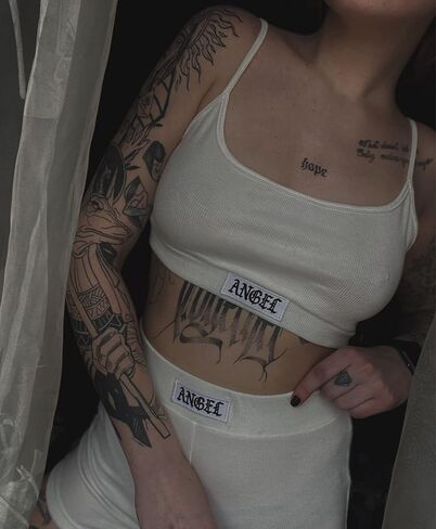 Nhicdns ملابس الصيف للنساء 2 قطعة مثير مضلع السراويل المحاصيل القمم رياضية مجموعات Y2K الملابس in Kuwait