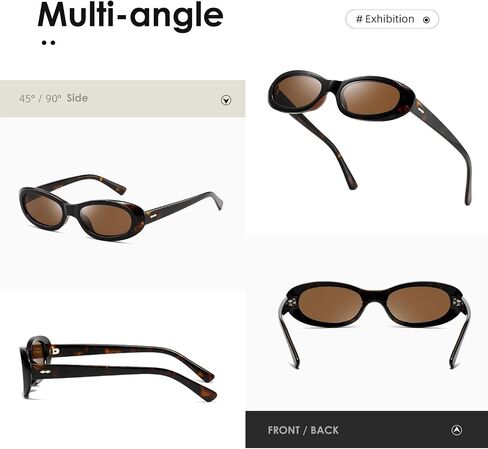 kimorn Retro Oval Sunglasses for Women and Men Fashion Small Oval Sun Glasses 90s Vintage Shades K1702 in Saudi Arabia