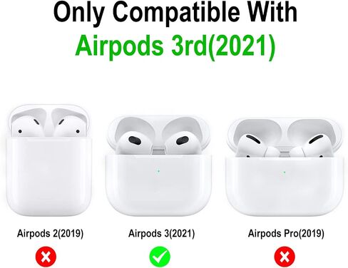 متوافق مع حافظة Airpod pro، تصميم كرتوني ثلاثي الأبعاد من السيليكون، غطاء واقٍ من الجلد الناعم، مناسب للفتيات الأنيقات والأطفال والمراهقين والأولاد Airpod (أزرق pro/pro2) in Saudi Arabia