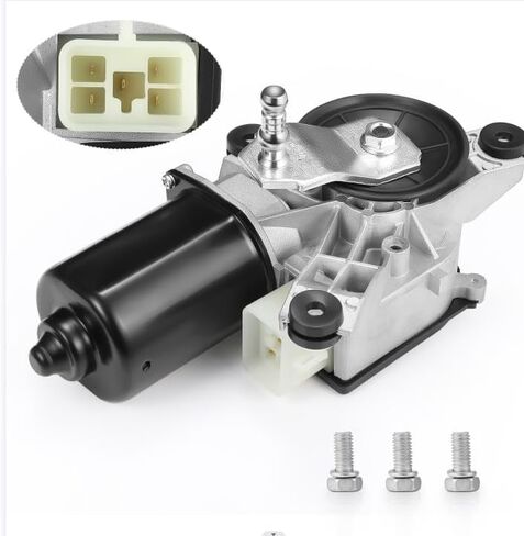 Front Wiper Motor Windshield Wiper Motor Compatible with Chevrolet (Chevy) GMC C3500 1988-2000 Fit for Cadillac Escalade Isuzu Blazer Oldsmobile 12368702 15740719 in Saudi Arabia