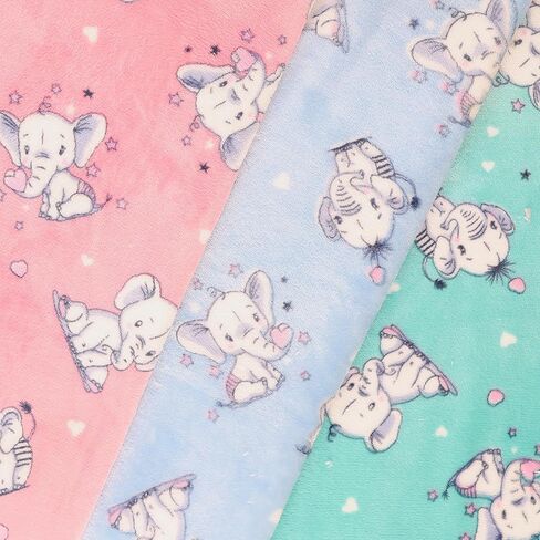 فيل من الفلانيل الصوفي من Mook Fabrics، قطع أزرق من The Yard in Kuwait