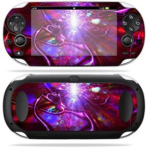MightySkins Skin Compatible with PS Vita PSVITA Playstation Vita Portable wrap Sticker Skins Crimson Trip