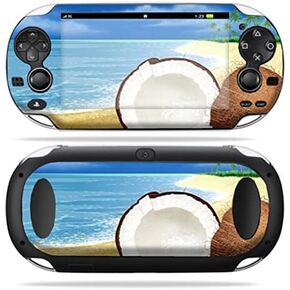 MightySkins Skin Compatible with PS Vita PSVITA Playstation Vita Portable wrap Sticker Skins Coconuts