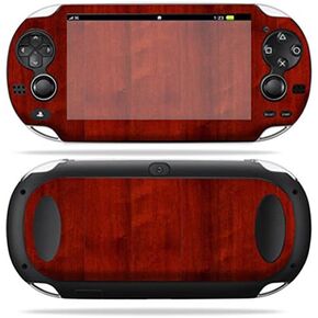 MightySkins Skin Compatible with PS Vita PSVITA Playstation Vita Portable wrap Sticker Skins Cherry Wood
