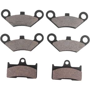 Brake Pads Disc Brake Pad 6Pcs Front & Rear Iron Brake Pads Replacement for CF Moto CF500 500 500CC CF600 600 600CC