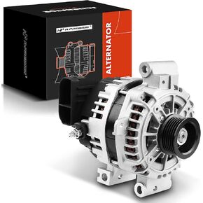 A-Premium Alternator Compatible with Mazda 6 06-08 L4 2.3L, 6 09-13 L4 2.5L, MX-5 Miata 06-08 L4 2.0L, 100Amp 12V Clockwise 6-Groove Pulley, Replace# L3P9-18-300A, A002Tj0391, L3P9-18-300B