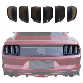 CheroCar for Ford Mustang Tail Light Lamp Cover Guard Trim Frame Bezels Decoration Accessories for Ford Mustang 2015-2017