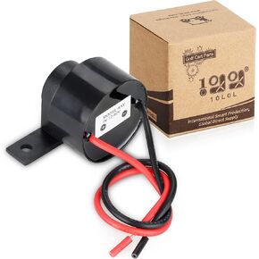10L0L Golf Cart Reverse Buzzer Fits EZGO G&E 2008-up RXV, 2010-up 2Five, Replaeces #608899 607912 608882