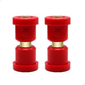 Panglong Club Car DS Front Leaf Spring Bushings Kits-Upgraded Red; Polyurethane Bushing and Sleeve Kit Suitable for 1992-UP Club Car DS G&E Golf Carts; Replace OEM# 1015583,1012303