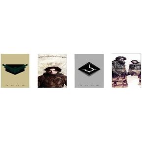 Dark Horse Deluxe Dune Magnetic Bookmark Set #2, Multicolor (3008-775)