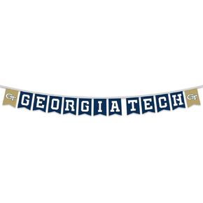 College Flags & Banners Co. Georgia Tech Yellow Jackets String Pennant Flags