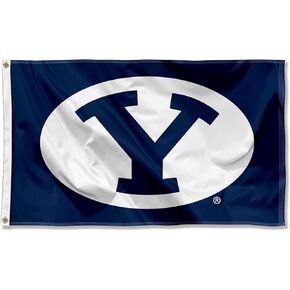BYU Brigham Young University Large College Flag