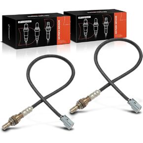 A-Premium O2 Oxygen Sensor Compatible with Ford F-250 Super Duty, F-350 Super Duty, Explorer, Fusion, Edge, Taurus, E-350 Super Duty, E-450 Super Duty & Lincoln MKZ, MKX, MKS, Downstream, 2-PC Set