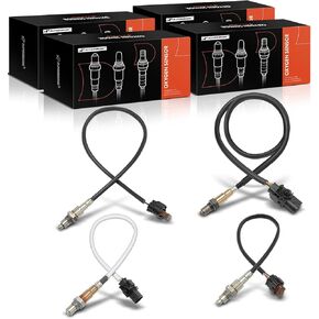 A-Premium O2 Oxygen Sensor Compatible with Ford Transit-150 2016-2019, Transit-250 2016-2019, Transit-350 2016-2019, Transit-350 HD 2016-2019, 3.5L, Upstream and Downstream, 4-PC Set