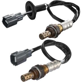 BDFHYK O2 Oxygen Sensor Upstream Downstream, Compatible with 2004-2006 Toyota Camry 2.4L, 234-4622 234-4061 2344757 2344625 Replacement (2Pcs)