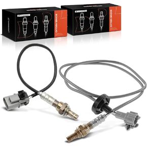 A-Premium O2 Oxygen Sensor Compatible with Nissan Frontier 1998-2000, Xterra 2000, 2.4L, Upstream and Downstream, Non Calif-ESV, 2-PC Set, Replace# 2269010Y10