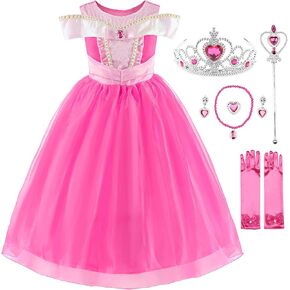 Princess Costume Rhinestone Princess Dress with Accessories