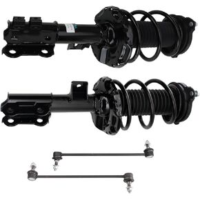 TRQ Front Suspension Kit Compatible with 15-19 Hyundai Sonata 16-20 Kia Optima
