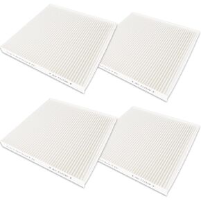 P609422 cabin air filter Compatible with Freightliner Cascadia, Columbia, Century Class,and Coronado Replaces AF26235, PA4857, P609422, wix 24318, abp n10g 91559, CAF24003, PA10181(set of 4)
