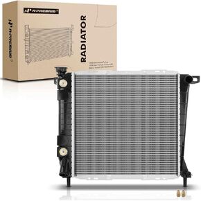 A-Premium Engine Coolant Radiator with Transmission Oil Cooler Compatible with Ford Bronco II 1985-1990 Explorer 1991-1994 Ranger & Mazda B3000, Automatic Transmission, Replace# F27H8005AA