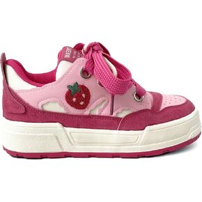 Strawberry Y2K Cute Canvas Shoes Casual Sneakers Sneaker Lace Up Comfort Platform Walking with Zipper for Women Girls
