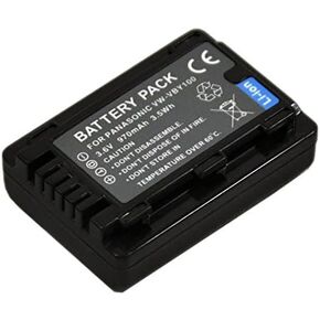 Camcorder Battery for VW-VBY100 VWVBY100 HC-V110 HC-V110GK HC-V110K HC-V110P HC-V110PK HC-V201 HC-V130K HC-V130GK Digital s1a