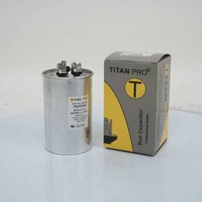 TRCFD503-Titan Pro Run Capacitor 50+3 Mfd 440/370 Volt Round