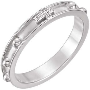 Sonia Jewels Rosary Ring Band (Width = 3.2mm)
