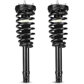 Front Complete Struts Coil Spring Assembly Compatible with 2006-2011 Hyundai Azera, 2006-2010 Hyundai Sonata Shock Absorbers 172281