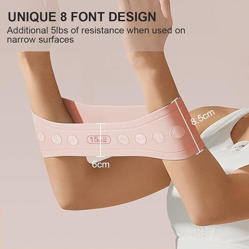 Resistance Bands for Working Out Silicone Booty Bands for Home Fitness, Stretching, Strength Training, Physical Therapy,Elastic Workout Bands for Women Men Kids, Set of 4 in Saudi Arabia