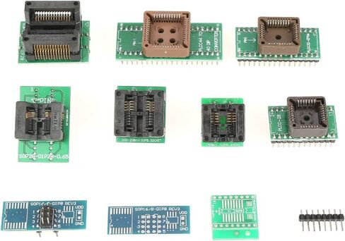 TL866II USB Universal Programmer EEPROM Flash 8051 AVR MCU GAL PIC with 9 Adapter in Saudi Arabia