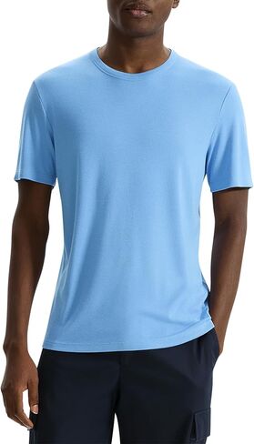 Theory Men's Essential Tee in Anenome Milano in Saudi Arabia