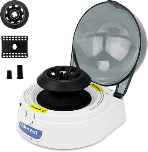 ماكينة طرد مركزي صغيرة | آلة الطرد المركزي PCR ذات الطاولة 4000 دورة في الدقيقة | جهاز طرد مركزي صغير للمختبر 2 دوارات 8 × 0.2/0.5/1.5/2.0 مل وأنبوب 0.2 مل × 32 أو 0.2 مل × 4 PCR 8 شرائط أنبوبية in Kuwait