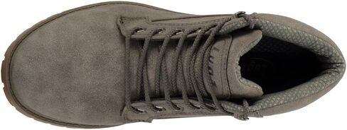 Lugz Womens Mantle Mid Lace Up Casual Boots Ankle Low Heel 1-2" - Grey in Saudi Arabia