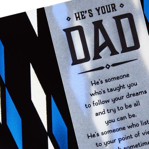 Hallmark Fathers Day Card for Dad from Son or Daughter (Love That Always Comes Through) in Saudi Arabia
