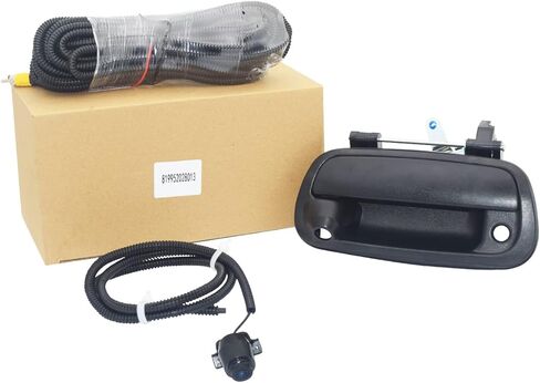 مقبض الباب الخلفي كاميرا احتياطية لتويوتا تندرا 2000-2006 الرؤية الخلفية عكس كاميرا لموقف السيارات ث/خط التوجيه مقاوم للماء in Kuwait