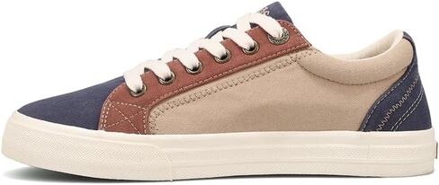 Taos Plim Soul Women's Sneaker-Stylish Platform Sneaker with Curves & Pods Removable Footbed, Arch Support, Classic Design for Everyday Fashion, All Day Comfort Navy Multi 7.5 (M) US in Saudi Arabia