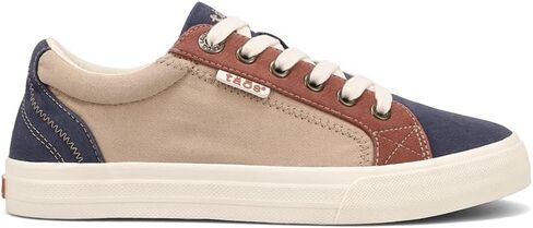 Taos Plim Soul Women's Sneaker-Stylish Platform Sneaker with Curves & Pods Removable Footbed, Arch Support, Classic Design for Everyday Fashion, All Day Comfort Navy Multi 7.5 (M) US in Saudi Arabia
