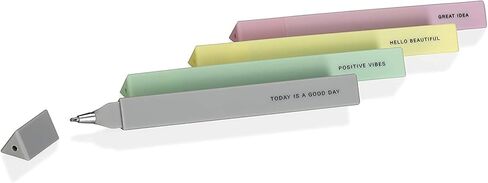 أقلام إيجابية NPW - لمسة ناعمة، مجموعة من 4 قطع in Kuwait