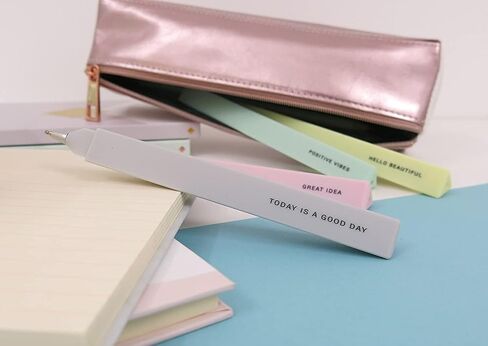 أقلام إيجابية NPW - لمسة ناعمة، مجموعة من 4 قطع in Kuwait