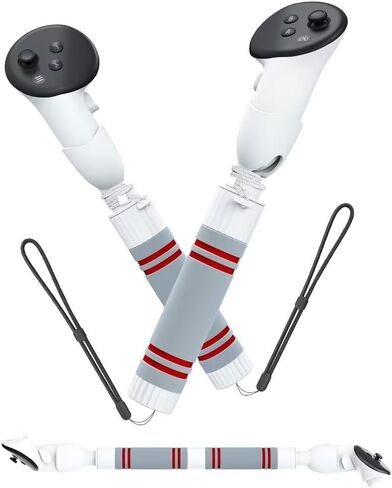 ملحق مقبض الواقع الافتراضي متوافق مع Oculus/Meta Quest 3 / Quest 2 / Quest pro، Gorilla Tag Long Arms لألعاب الواقع الافتراضي Beat Saber Golf Gorilla Tag، Quest 3 Golf Club لتعزيز تجربة لعبة VR Golf in Saudi Arabia