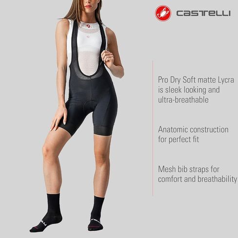 شورت بريما للسيدات من Castelli لركوب الدراجات على الطرق والحصى I لركوب الدراجات in Kuwait