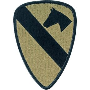 1st Cavalry OCP Hook & Loop Patch