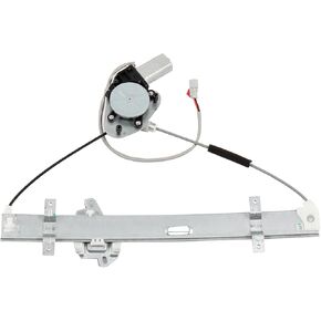 FINDAUTO Power Window Regulator Front Right Passenger Side fit for 2001 for Acura EL,2001-2005 for Honda Civic 741-743 Window Regulator and Motor Assembly with Motor
