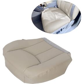 HECASA Drive Bottom Seat Cover Compatible with 2003-2007 Cadillac Escalade ESV EXT Silverado 1500 2500 3500 Avalanche Tahoe Yukon GMC Yukon XL 1500 2500 Replacement for 0306ESC152DRB 12510306SLNWPIT